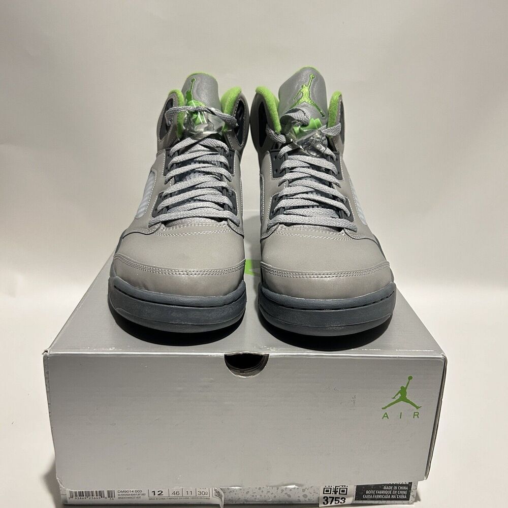 Nike Shoes Air Jordan 5 Retro “Green Bean” 2024 - Picture 2 of 5